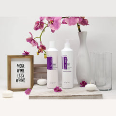 Fanola No Yellow Shampoing — pigments violets pour blond froid.