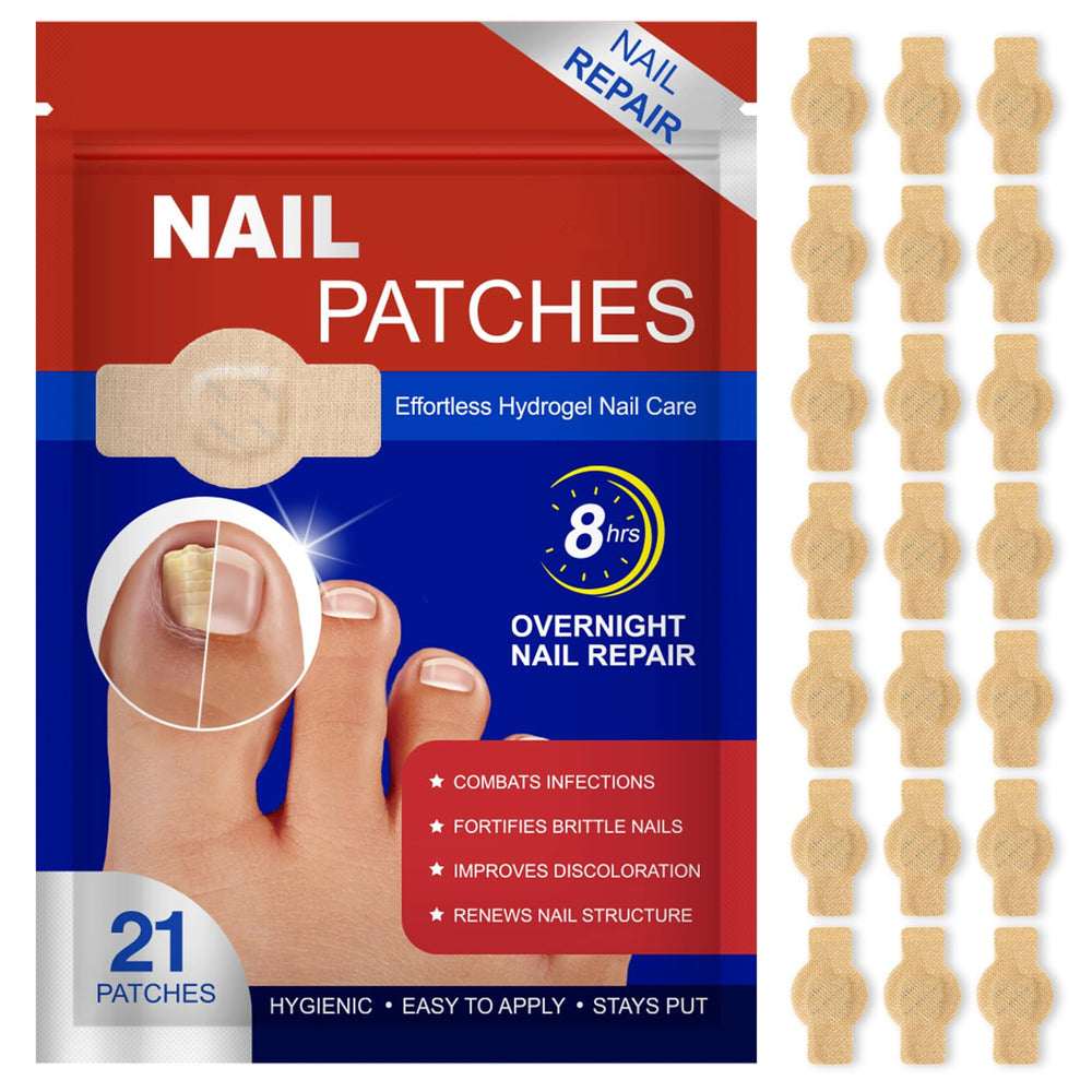 FANSHI fungal nail patches for night application and overnight renewal.