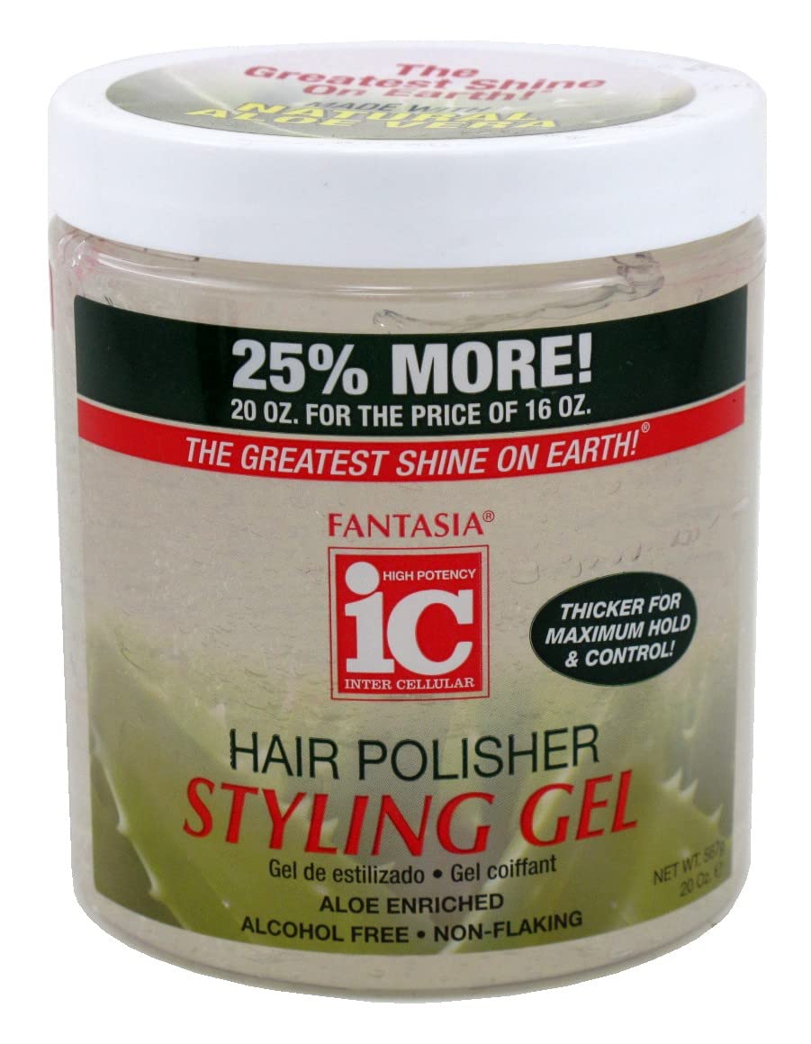 Fantasia Gel Peinado con Sparkle Lites aporta brillo duradero y control del frizz