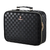 Faquenc sac maquillage avec miroir LED intégré pour retouches en voyage