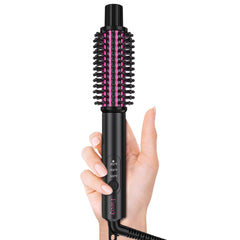 Farery mini cepillo térmico 1 pulgada, primer plano para peinados rápidos y suaves
