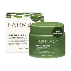 Farmacy Green Clean bálsamo desmaquillante principal funde maquillaje y humecta.