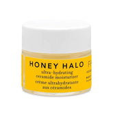 Farmacy Honey Halo, bote primer plano, hidratación para piel seca.
