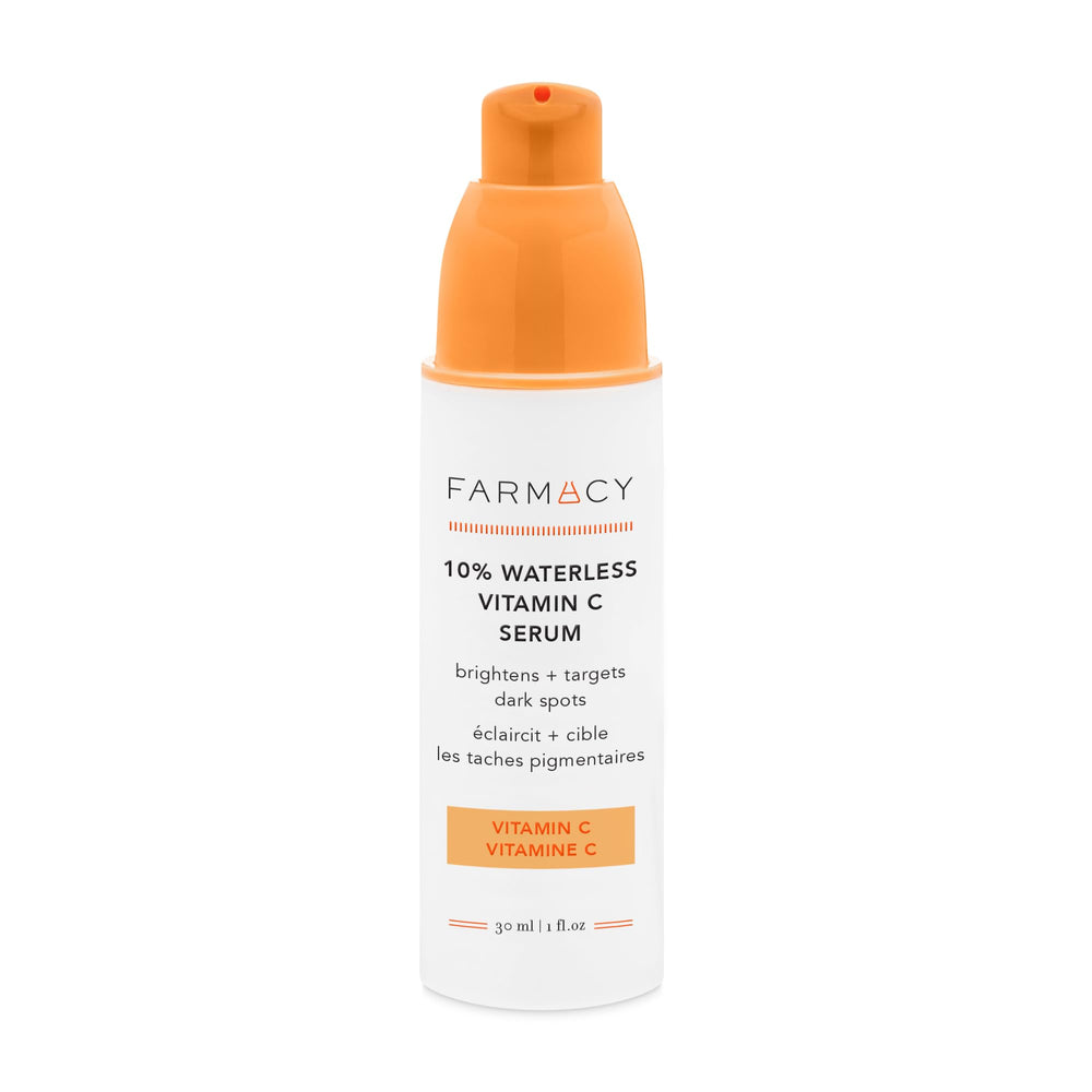 Serum Farmacy con vitamina C al 10% para iluminación de la piel.