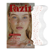 Parche Fazit con puntos rojos para un look discreto y moderno.