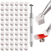 Fcozpjk esponjas suaves para ombre en uñas, transiciones de color suaves.