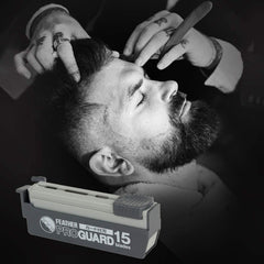 Acero inoxidable de Feather ProGuard para durabilidad y rendimiento constante.