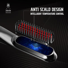 FEBOTE diseño ergonómico facilita sujetarlo durante el peinado