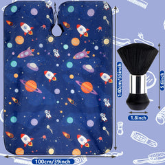 FEBSNOW capa infantil con estampado astronauta, diseño atractivo para niños.