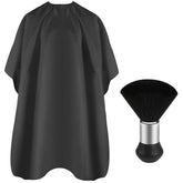 FEBSNOW capa profesional para corte de cabello negro con cobertura total