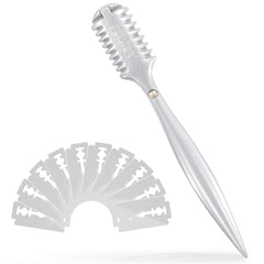 FEISIER peine-afilado-doble-lado para texturizar con precisión y control.