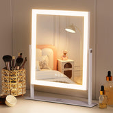 Miroir vanité FENCHILIN avec éclairage uniforme pour un maquillage précis.