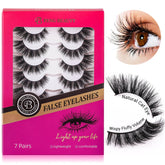 FENG BEAUTY pestañas estilo ojo felino finas y esponjosas para un look natural con volumen