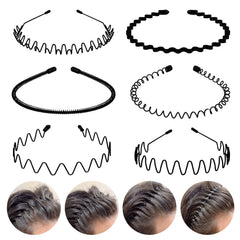 fenshine bandas metálicas para cabello: 6 estilos variados para diferentes looks