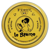 Feret Parfumeur Le Baume Multiusos Rose Poudré en lata, hidratación profunda para labios