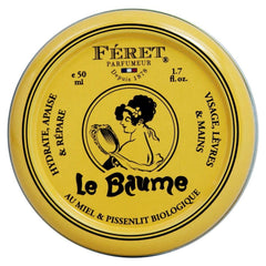 Feret Parfumeur Le Baume Multiusos Rose Poudré en lata, hidratación profunda para labios