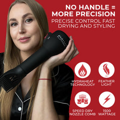 FHI Heat Platform Blow Out con iones negativos para brillo y frizz reducido