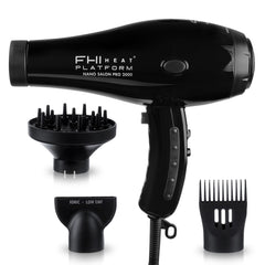 FHI Heat Platform Nano Power Salon Pro 2000 con motor AC potente para secado rápido