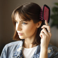 FHI Heat UNbrush almohadilla ventilada facilita secado y menos tirones.