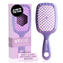 UNbrush de FHI Heat desenreda cabello mojado sin dolor.