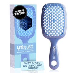 FHI Heat UNbrush con cerdas DuoFlex antiestáticas para desenredar sin tirar del cabello.