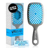 FHI Heat UNbrush desenredante para pelo húmedo, cerdas antiestáticas reducen tirones