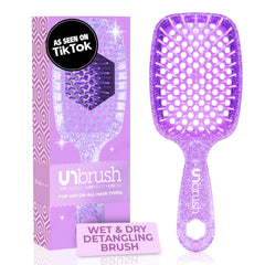 FHI Heat UNbrush con dientes DuoFlex desenreda sin dolor para todo tipo de cabello.