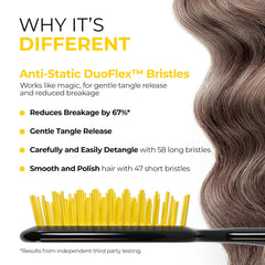 FHI Heat UNbrush para cabello húmedo, desenreda con suavidad