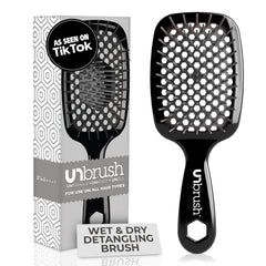 FHI Heat UNbrush peine desenredante frontal para desenredar sin dolor.