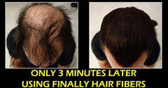 Finally Hair Control de Fibra: protección contra viento para peinados con fibras.