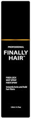 Finally Hair Fijador de Fibras: botella lista para fijar fibras capilares durante todo el día.