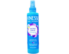Finesse acabado Fortalecimiento, brillo duradero para peinado diario.