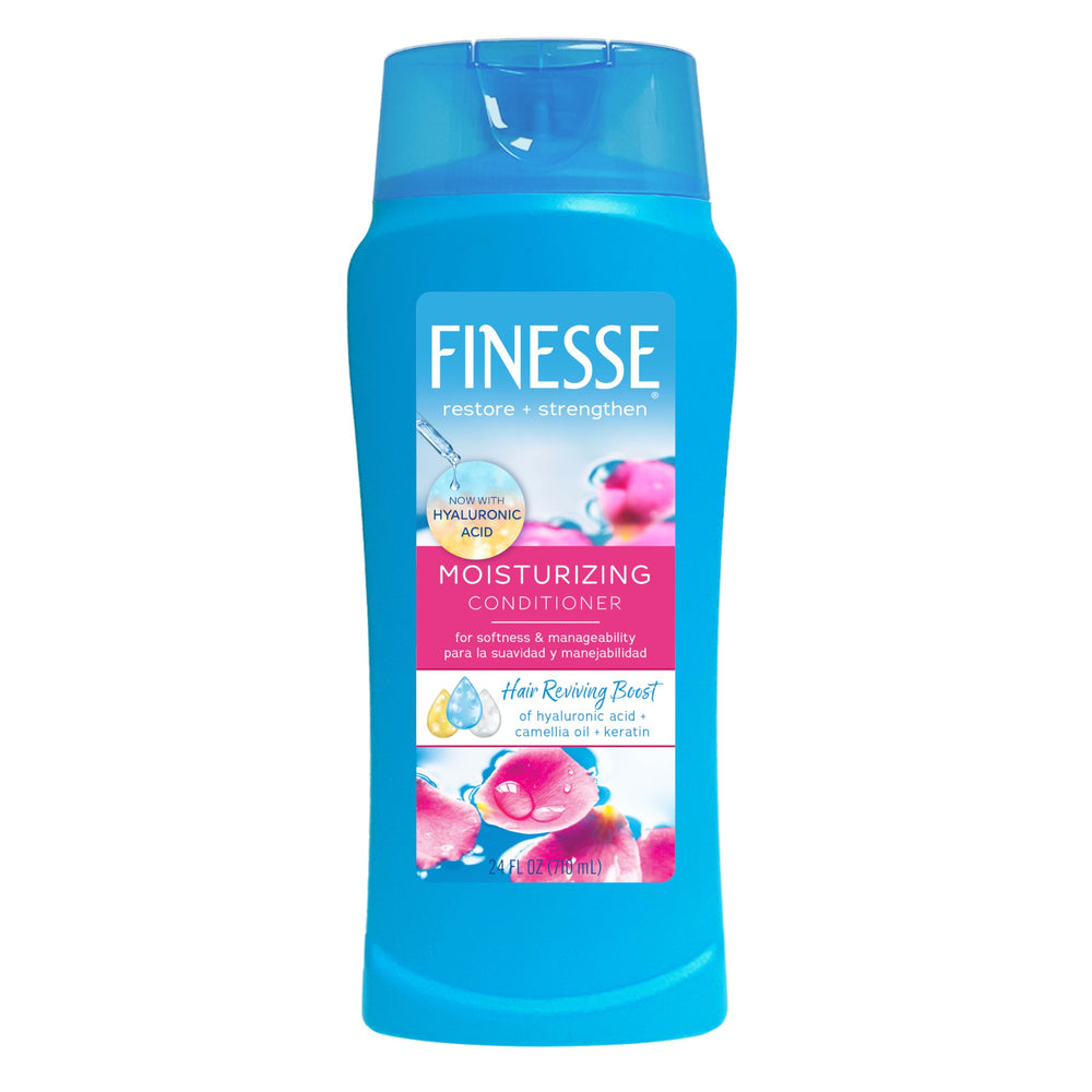 FINESSE Restore + Strengthen acondicionador en bote de 24 oz para cabello suave y nutrido