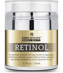 First Botany Retinol Hidratante Frasco: hidratación profunda para la piel