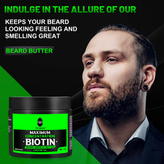 Beard Butter First Melody contiene vitamina E y jojoba para hidratación suave