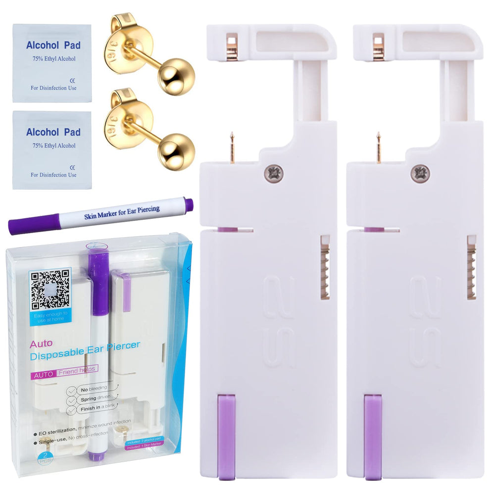 Firstomato kit-piercing-orejas-2-piezas: perforación casera segura y controlada.