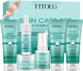 FITOEG limpieza facial con botella para piel limpia y fresca