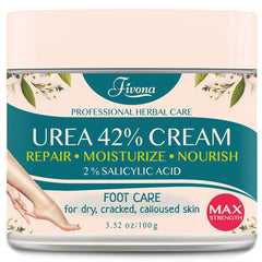 FIVONA crema de urea 42% con salicílico para pies, suaviza durezas