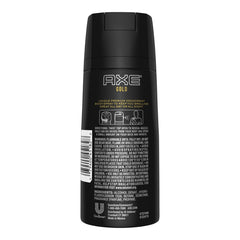 FIYY6VC Axe Gold Oud Wood y Dark Vanilla, aplicación diaria para sensación de frescor.
