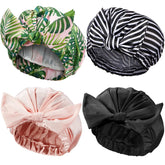 Floraltop capucha de ducha 4 piezas colores vivos para estilo diario