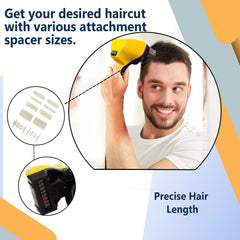 Flowbee aspiradora compacta: mantiene el área limpia durante el corte.