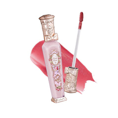 Flower Knows brillo de labios, botella con diseño perfume, ideal como regalo elegante.