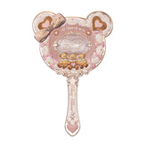 Espejo de mano Flower Knows con oso dulce, ideal para retoques diarios