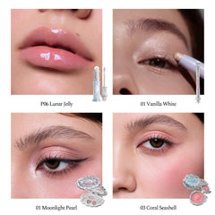 Flower Knows Paleta Sombras 01, paleta versátil para ojos.