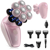 Flowind Rasuradora 3en1 para mujeres rosa: afeitado suave diario.