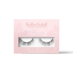 FlutterHabit Shorties en caja con dos juegos de pestañas para estilos variados