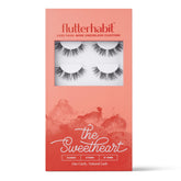 FlutterHabit Sweetheart regard poupée avec ensembles cils naturels