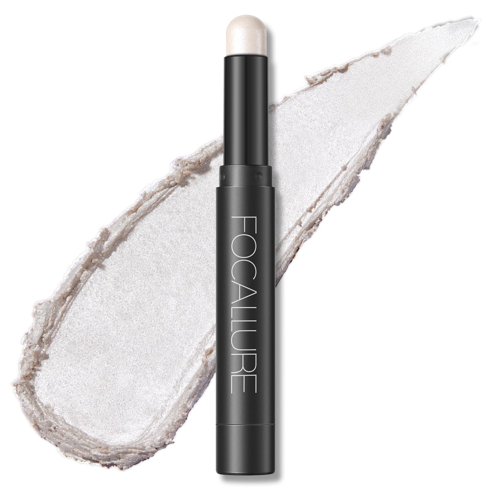 FOCALLURE Bastón sombra crema brillo escarcha ideal para mirada intensa y duradera.