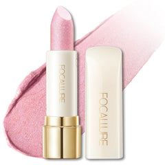 FOCALLURE Labios con brillo perlado para un look radiante y uniforme.