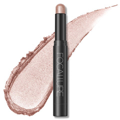 FOCALLURE sombra crema brillo Champagne para párpados, look luminoso